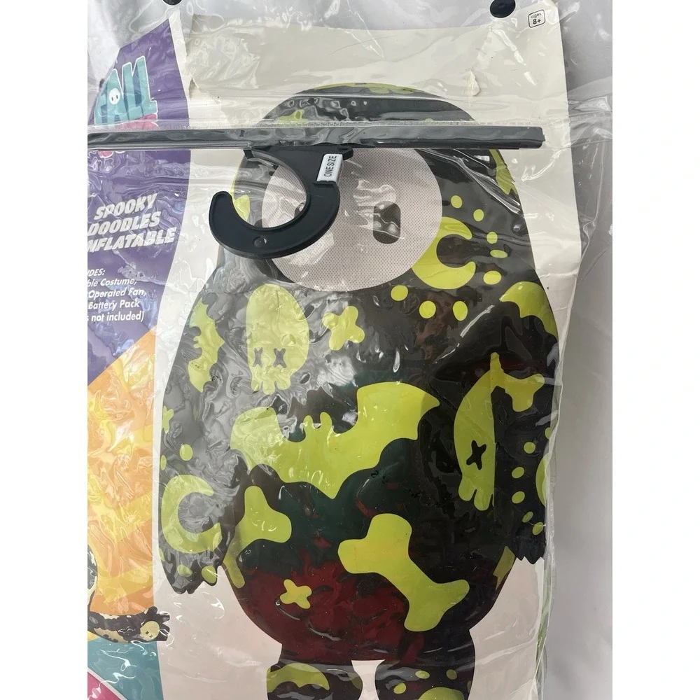 Fall Guys Spooky Doodles Inflatable Halloween Costume Youth OS
